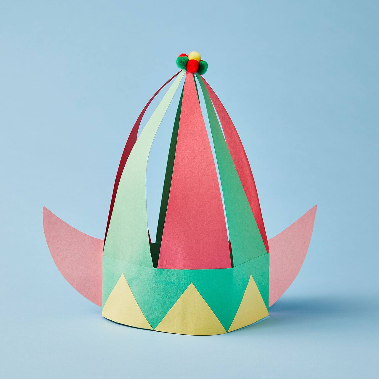 Projet pour enfants : Chapeau de lutin en papier